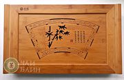 Чайная доска (чабань) . Бамбук.